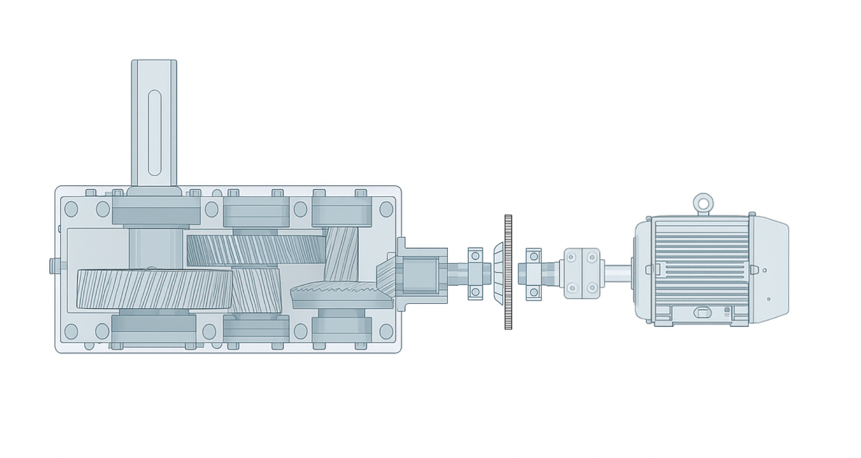 Mechanical layout drawing for the process monitoring project